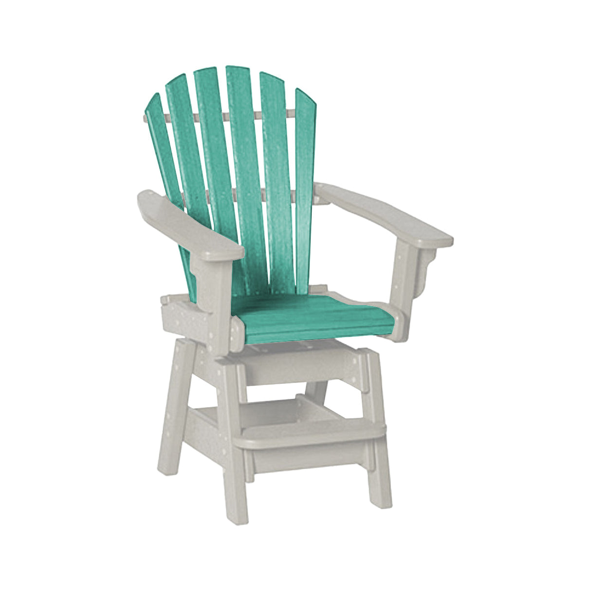 Breezesta Coastal Swivel Counter Chair