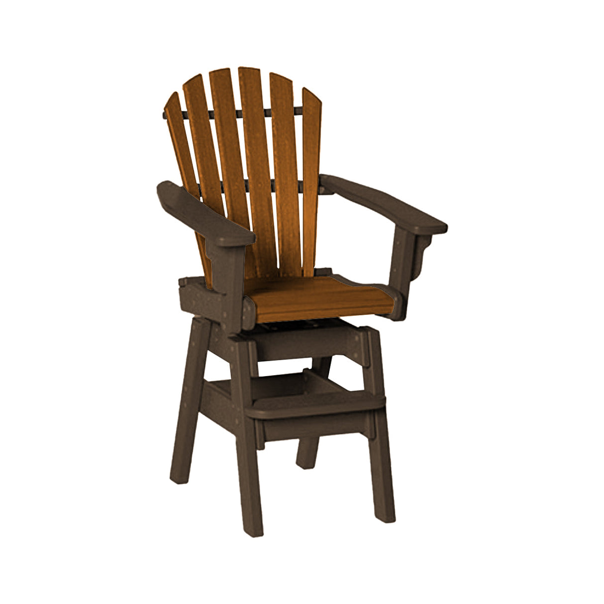 Breezesta Coastal Swivel Bar Chair