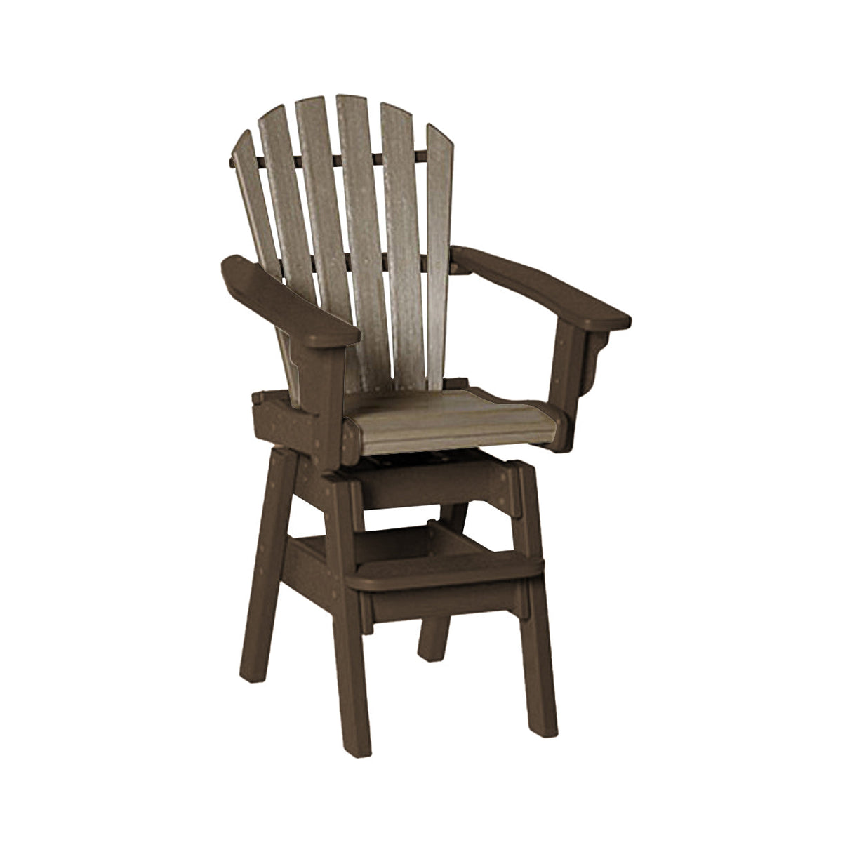 Breezesta Coastal Swivel Bar Chair