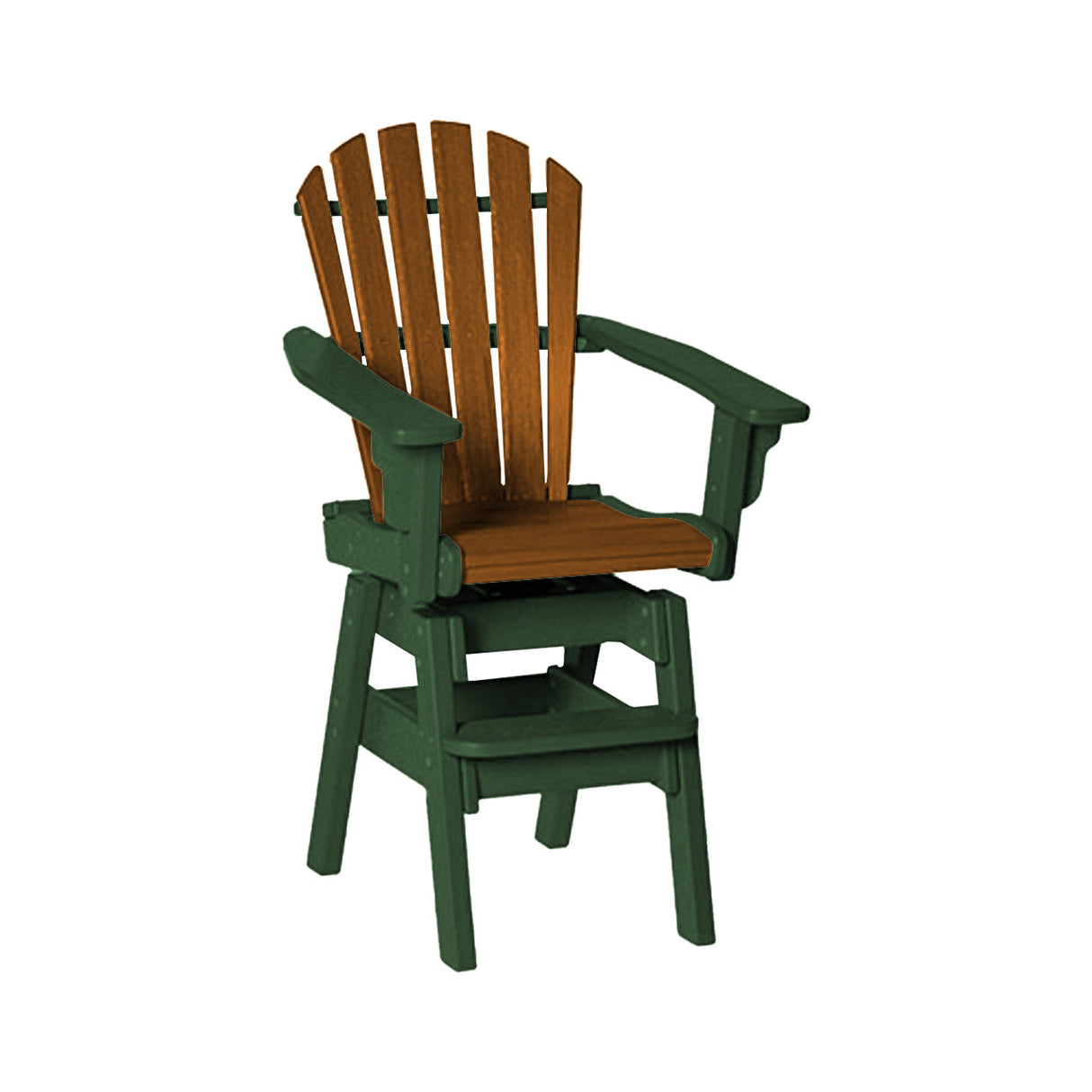 Breezesta Coastal Swivel Bar Chair
