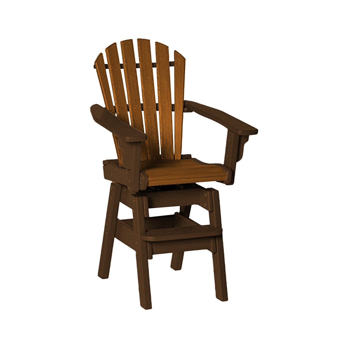 Breezesta Coastal Swivel Bar Chair