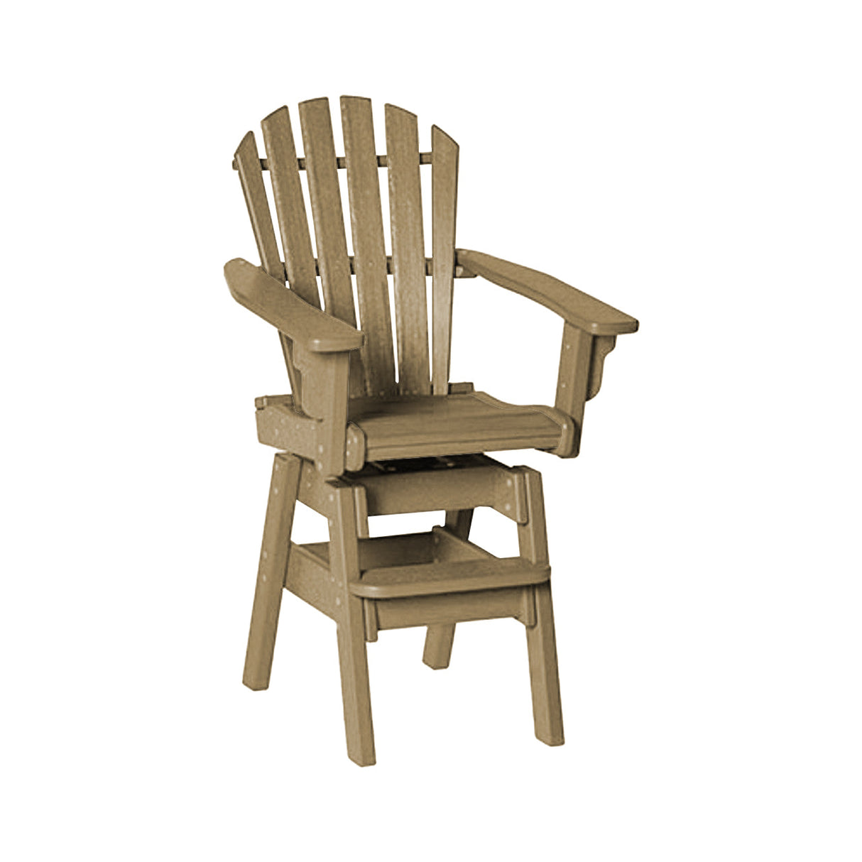 Breezesta Coastal Swivel Bar Chair