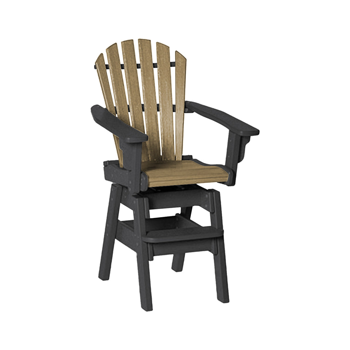 Breezesta Coastal Swivel Bar Chair