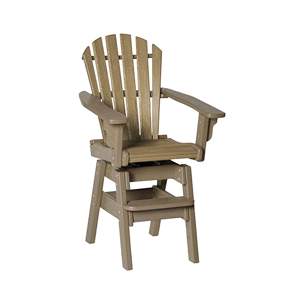 Breezesta Coastal Swivel Bar Chair