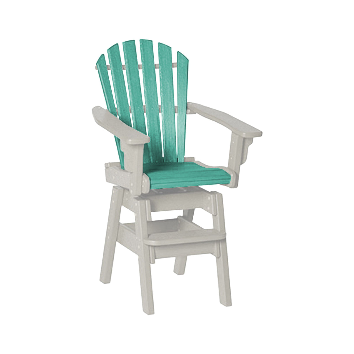Breezesta Coastal Swivel Bar Chair