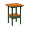 Breezesta 21" Square Counter Side Table & Shelf