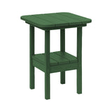 Breezesta 21" Square Counter Side Table & Shelf
