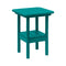 Breezesta 21" Square Counter Side Table & Shelf