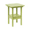 Breezesta 21" Square Counter Side Table & Shelf