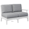 Berlin Gardens Classic Terrace Left Arm Loveseat