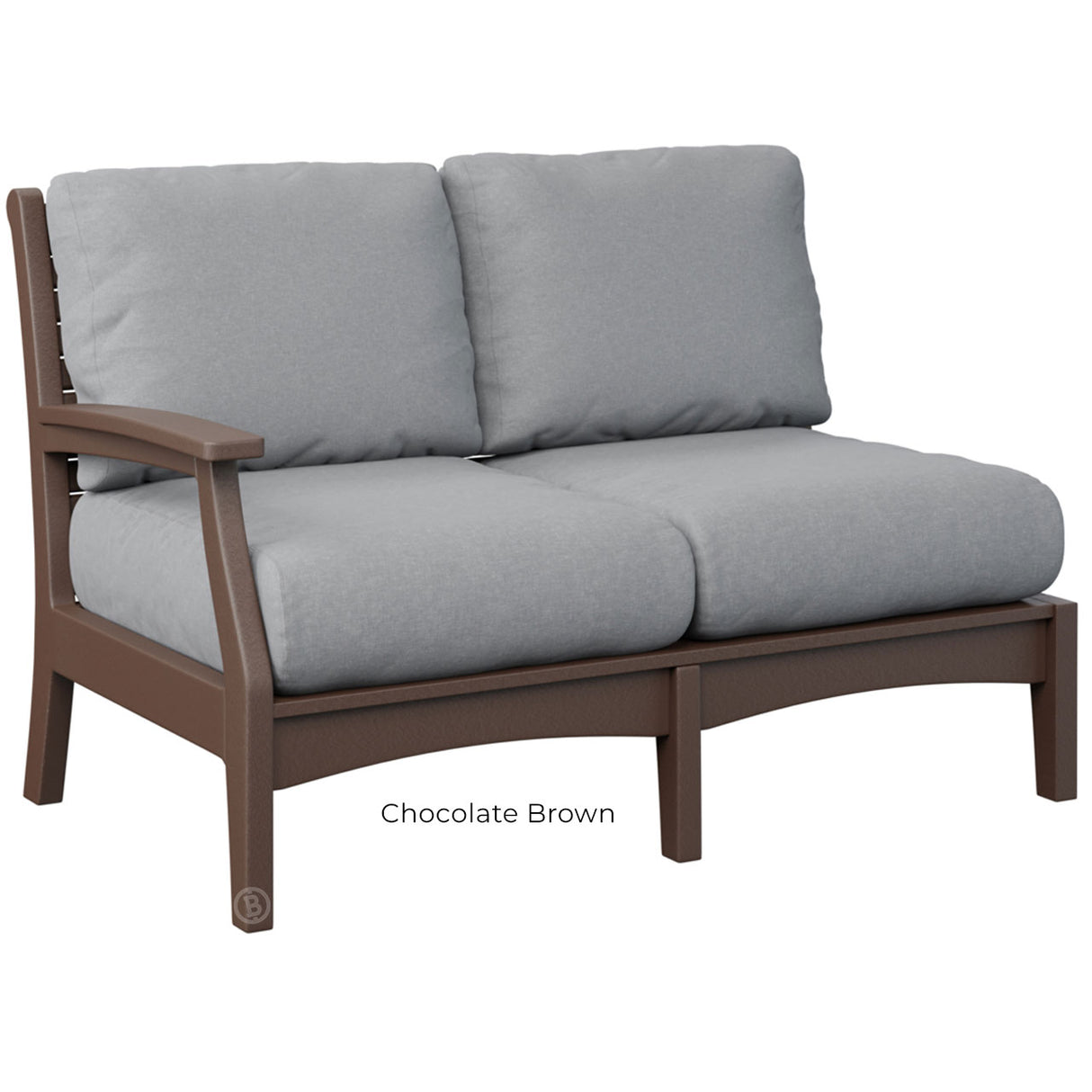 Berlin Gardens Classic Terrace Right Arm Loveseat
