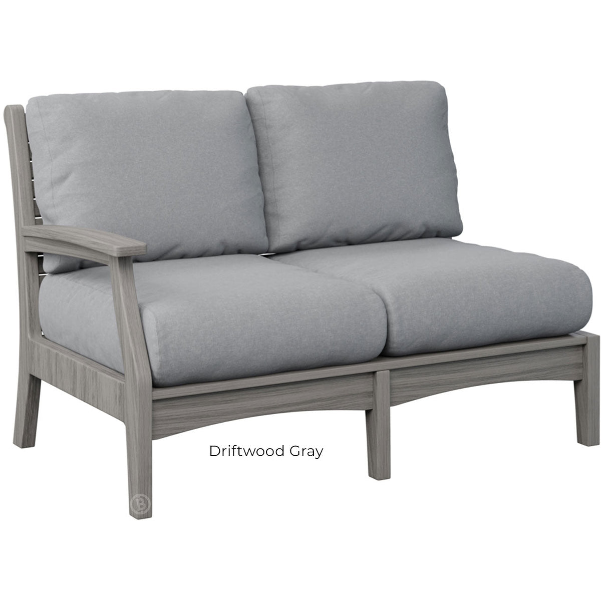 Berlin Gardens Classic Terrace Right Arm Loveseat