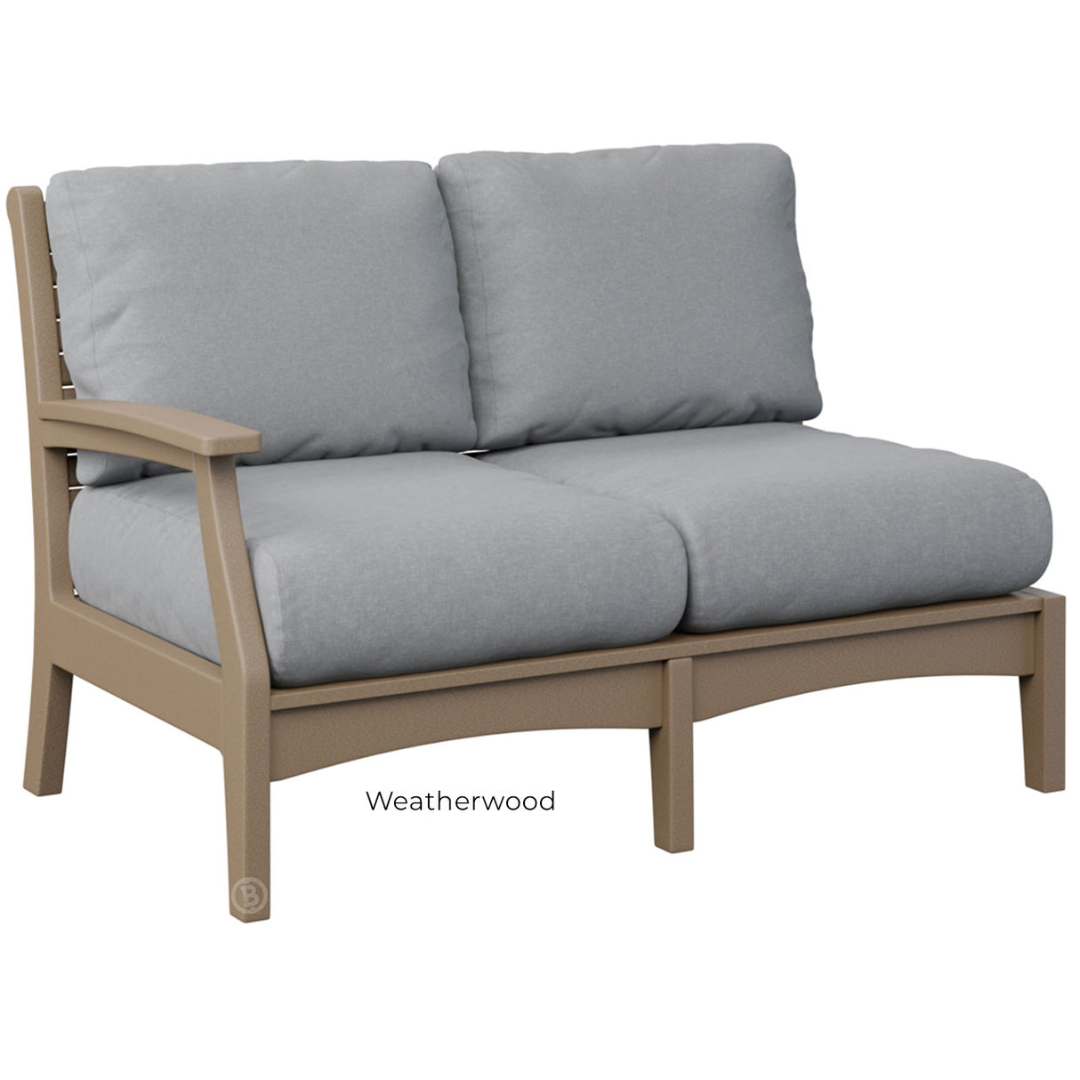 Berlin Gardens Classic Terrace Right Arm Loveseat