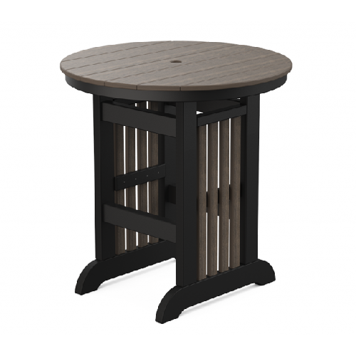 Beaver Dam Farmhouse 35" Round Mission Counter Table