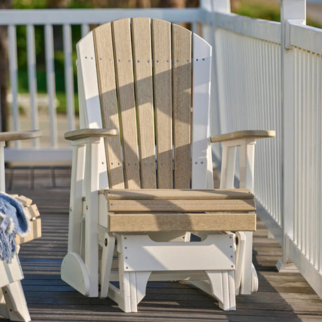 LuxCraft 2' Adirondack Glider Chair Additional Image - 1