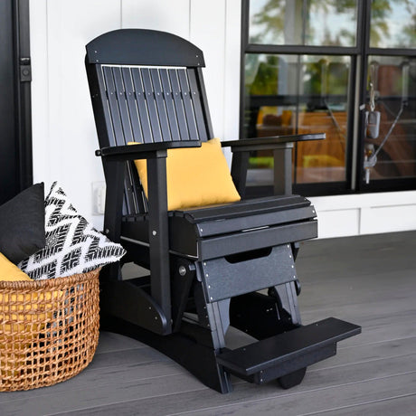 LuxCraft 2' Classic Balcony Glider Chair Additional Image - 1