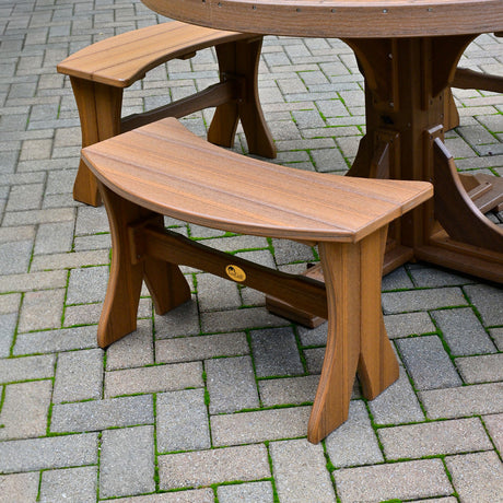 LuxCraft 28" Table Bench Additional Image - 1