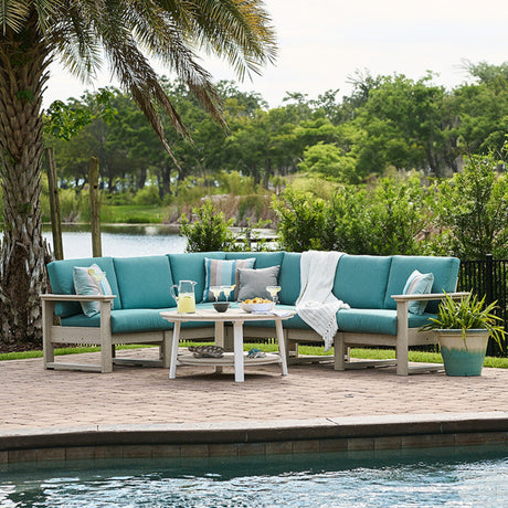 LuxCraft 3 Piece Arcadia Coffee Table & Deep Seating Set 3