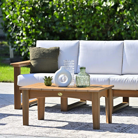 LuxCraft 3 Piece Arcadia Coffee Table & Deep Seating Set 9