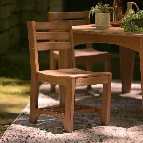 LuxCraft 3 Piece Celeste 44" Square Dining Table and Side Chair Set 4