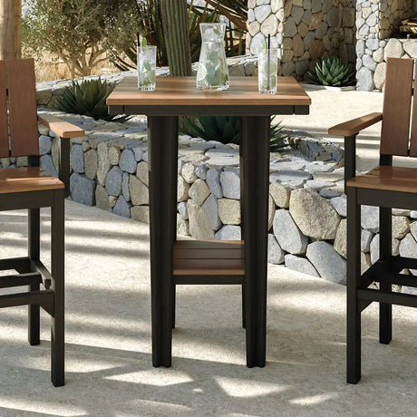 LuxCraft 30" Square Bistro Table - Bar Height Additional Image - 1