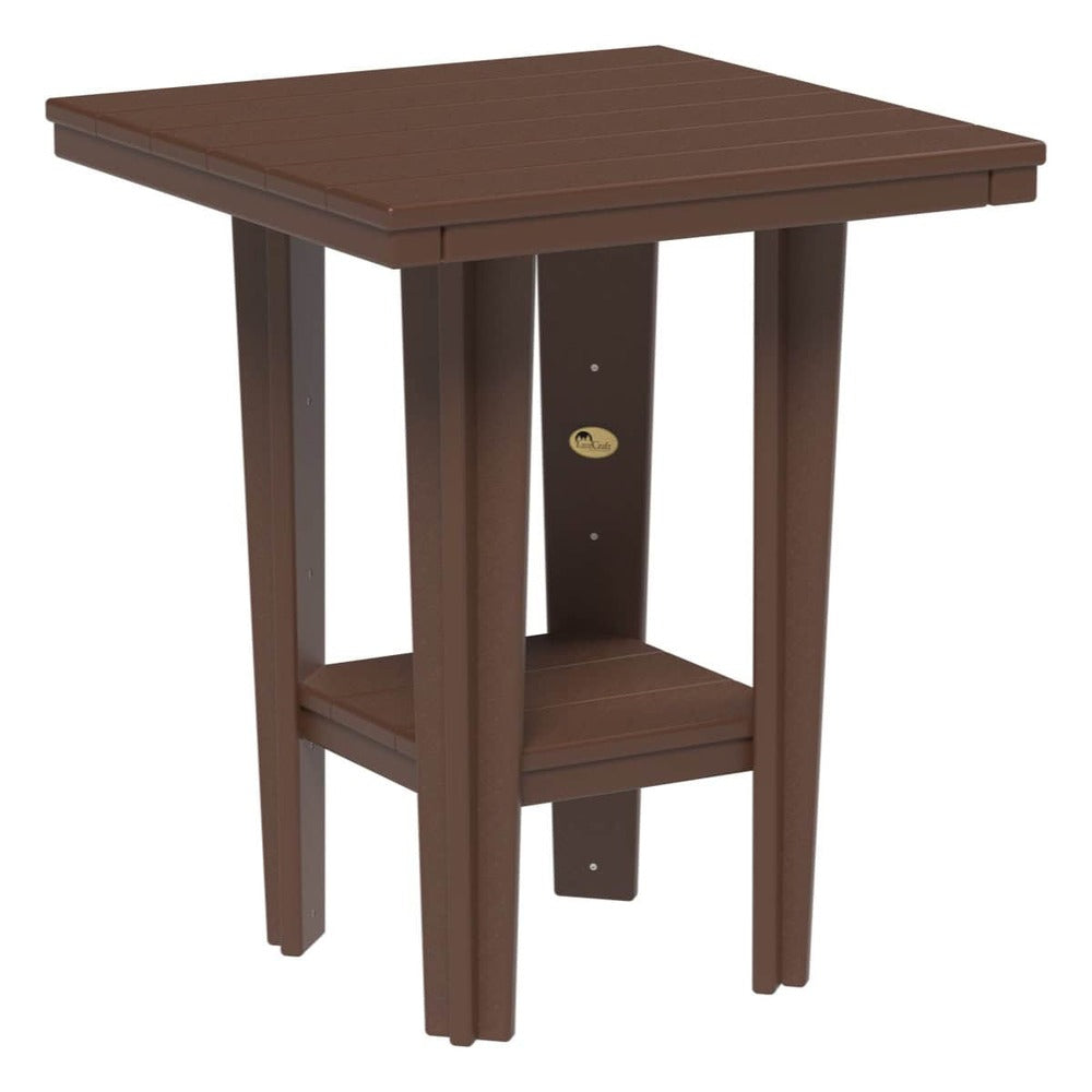 LuxCraft 30" Square Bistro Table - Bar Height Additional Image - 10