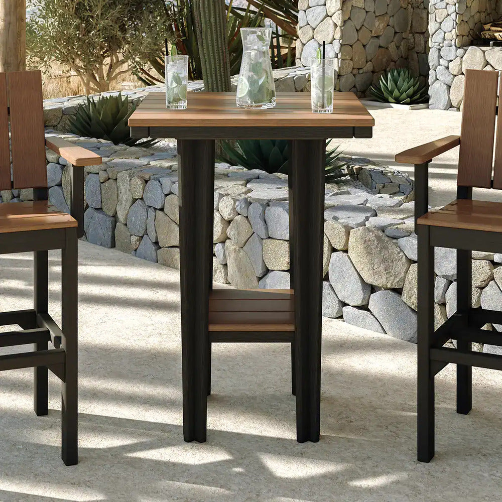 LuxCraft 30" Square Bistro Table - Dining Height Additional Image - 1