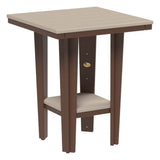 LuxCraft 30" Square Bistro Table - Bar Height
