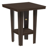 LuxCraft 30" Square Bistro Table - Bar Height