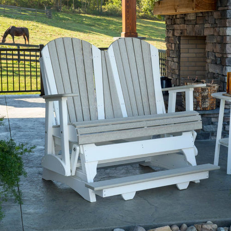 LuxCraft 4' Adirondack Balcony Glider Additional Image - 1