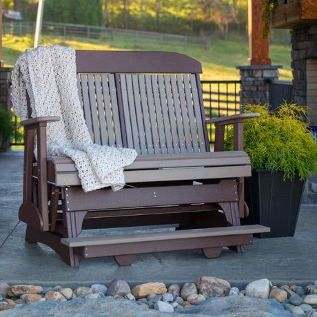 LuxCraft 4' Classic Balcony Glider Additional Image - 1