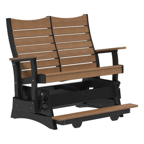 LuxCraft 4' Contour Balcony Glider Additional Image - 1