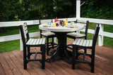 LuxCraft 4' Round Table - Counter Height Additional Image - 5