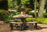 LuxCraft 4' Round Table - Counter Height Additional Image - 7