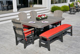 LuxCraft 4' x 6' Rectangular Table - Bar Height Additional Image - 4