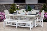 LuxCraft 4' x 6' Rectangular Table - Dining Height Additional Image - 1