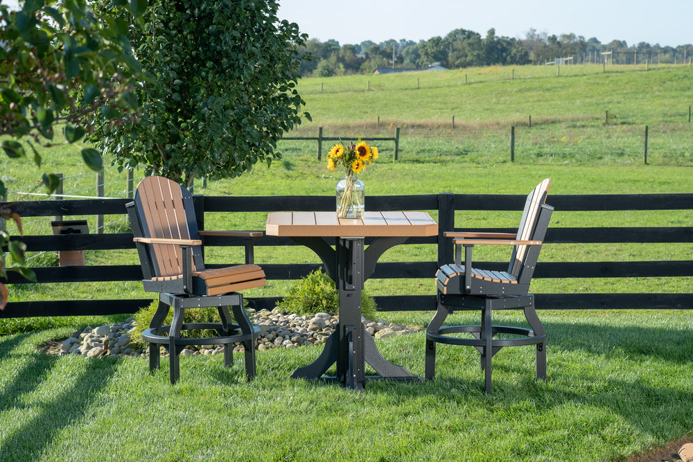 LuxCraft 41" Square Table - Dining Height Additional Image - 4