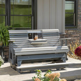 LuxCraft 5' Plain Balcony Glider Additional Image - 1