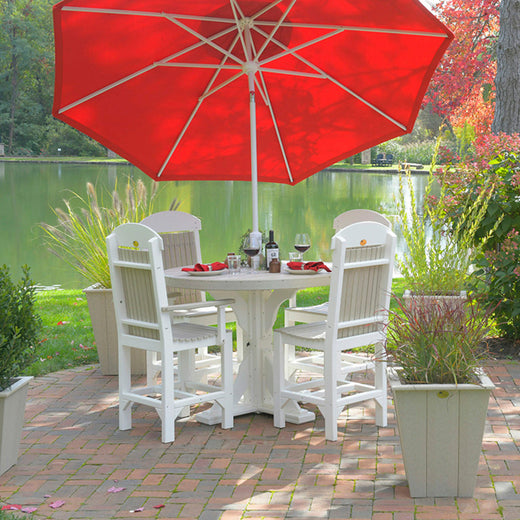 LuxCraft Classic Arm Chair - Counter Height Additional Image - 1