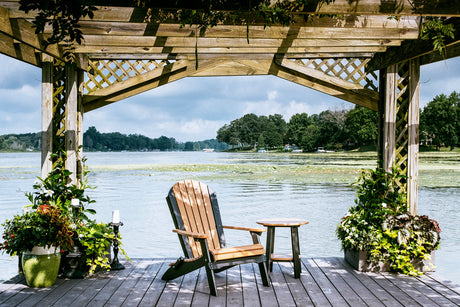 LuxCraft Folding Adirondack Chair Additional Image - 2