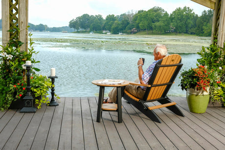 LuxCraft Folding Adirondack Chair Additional Image - 1
