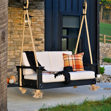 LuxCraft Lanai Deep Seating Loveseat Swing Additional Image - 1