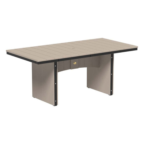 LuxCraft Urban 3' x 6' Rectangular Dining Table - Bar Height Additional Image - 17