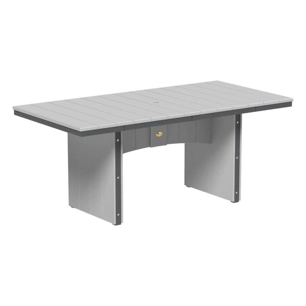 LuxCraft Urban 3' x 6' Rectangular Dining Table - Bar Height