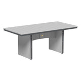 LuxCraft Urban 3' x 6' Rectangular Dining Table - Bar Height