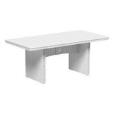 LuxCraft Urban 3' x 6' Rectangular Dining Table - Bar Height