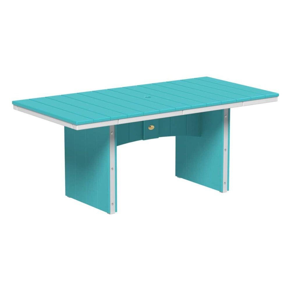 LuxCraft Urban 3' x 6' Rectangular Dining Table - Bar Height