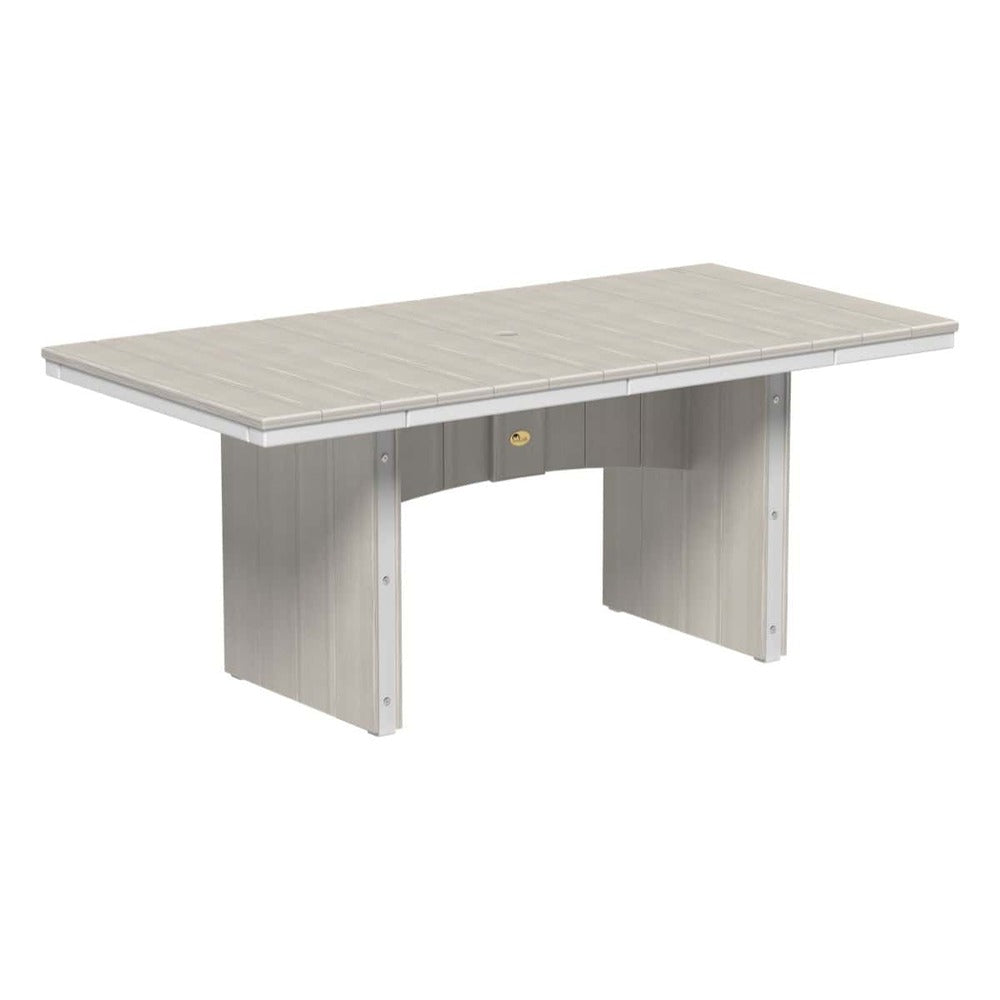 LuxCraft Urban 3' x 6' Rectangular Dining Table - Bar Height