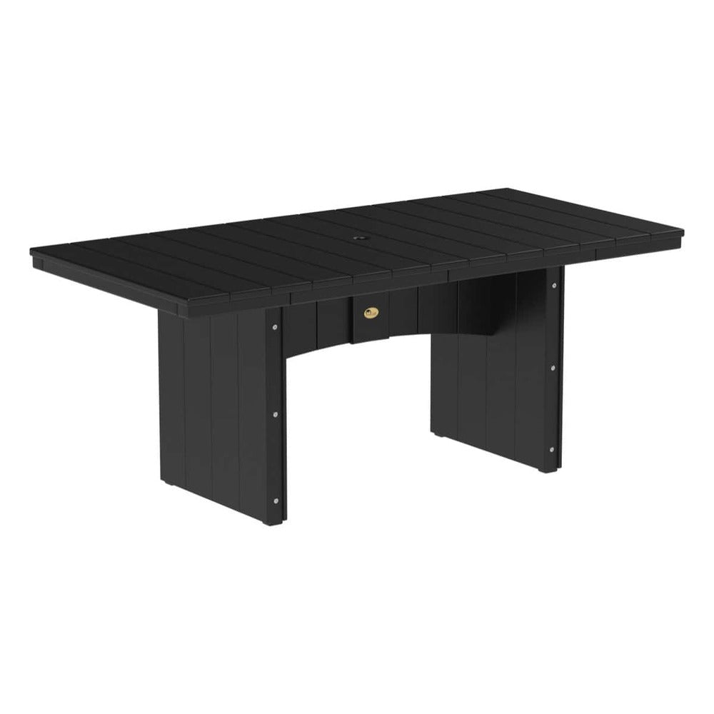 LuxCraft Urban 3' x 6' Rectangular Dining Table - Bar Height