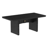 LuxCraft Urban 3' x 6' Rectangular Dining Table - Bar Height
